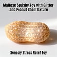 thumbnail image 4 of Squishy Toy with Glitter and Peanut Shell Texture, 1 Pack, Orange, for Relaxation And, Squishy Stress Toy, 4 of 4