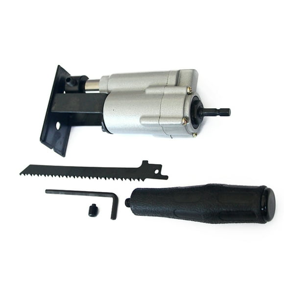Amdohai Drill Reciprocating Saw Attachment Change Electric Drill into Reciprocating Saw Jig Saw Woodworking Saw Cutter