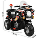 thumbnail image 5 of Moto Montable Eléctrica para Niños con Luces y Sonido Bateria Recargable de 6v - Negro, 5 of 7