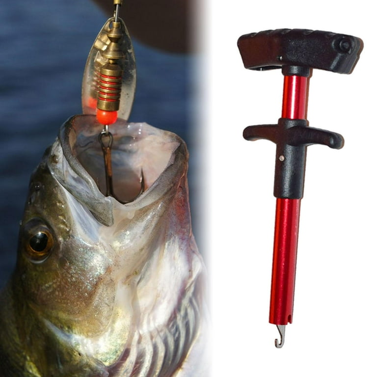 Fishing Hook Remover SAMSFX Quick Knot Tying Tool Loop Tyer Hook