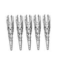 thumbnail image 4 of OULII 100PCS Flower Spacer Beads Caps Iron White K Color for Crafters and Jewelry Design, 4 of 8