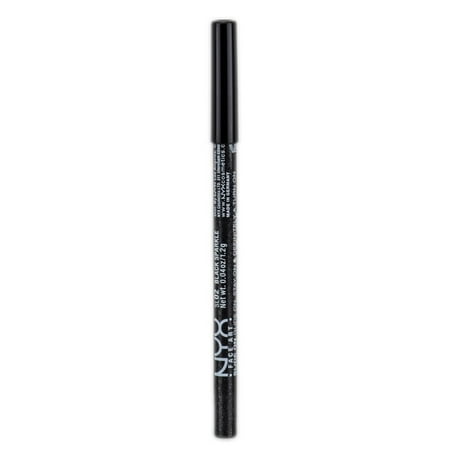 NYX Cosmetics Slide On Pencil, Black Sparkle, 0.04 Ounce []