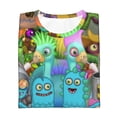 thumbnail image 7 of Game My Singing Monsters Teen T-Shirt Crewneck Short Sleeve Double-Sided Print Summer Tee Shirts Top For Youth Boys Girls Children X-Small, 7 of 7