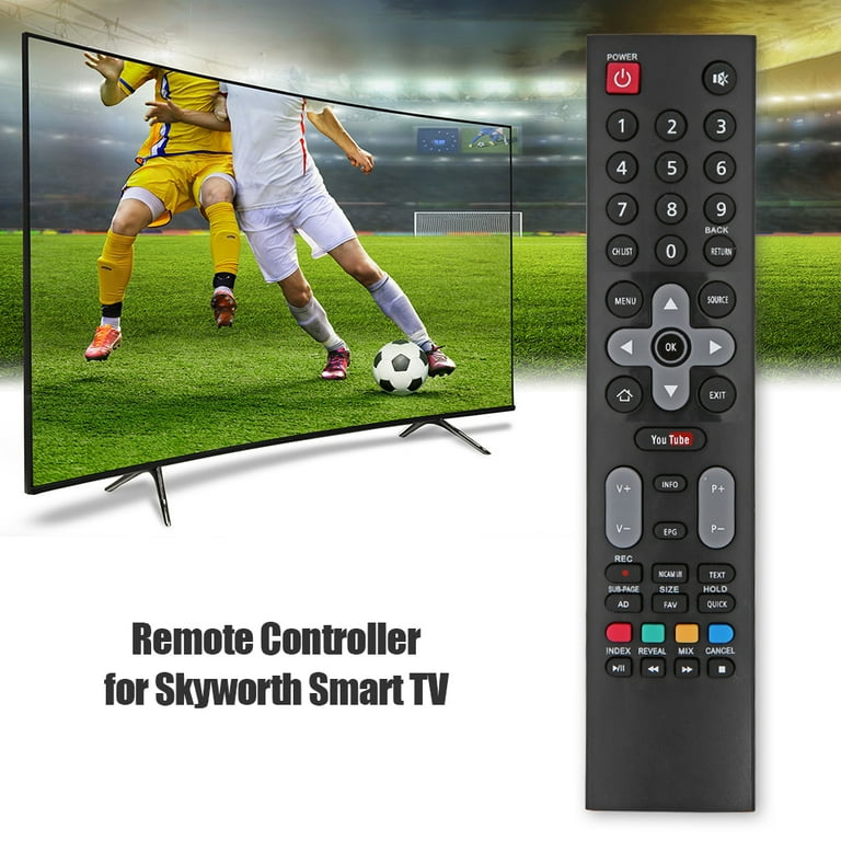 Replacement Remote Control for Skyworth TV with Youtube APP