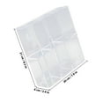 thumbnail image 2 of WASHWEPE Caja De Almacenamiento Transparente Para Y Con Compartimentos, 2 of 8
