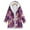 Purple, variant on Jacenvly Women Winter Coats Soft Warmth Cotton Jackets for Women Print Hooded Zipper Pocket Short Dresses for Women Casual Trendy Womens Long Sleeve Tops