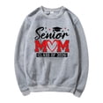 thumbnail image 4 of HUITKMM Sweat à Capuche Blanc pour Femmes, Sweat Imprimé Sans Capuche, Coupe Ample, Décontracté, 4 of 4