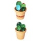 thumbnail image 1 of 2 cucharas medidoras de cactus de cerámica, cucharas de té de estatuilla de cactus, para alimentos, ingredientes de cocina, 1 of 9