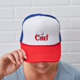 thumbnail image 6 of CafePress - Chef - Adjustable Unisex Printed Trucker Hat with Mesh Back, 6 of 10