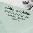 thumbnail image 1 of Custom Self Inking Wedding Stamp Personalized Family Address Rubber Stamp Custom Gift, 1 of 1