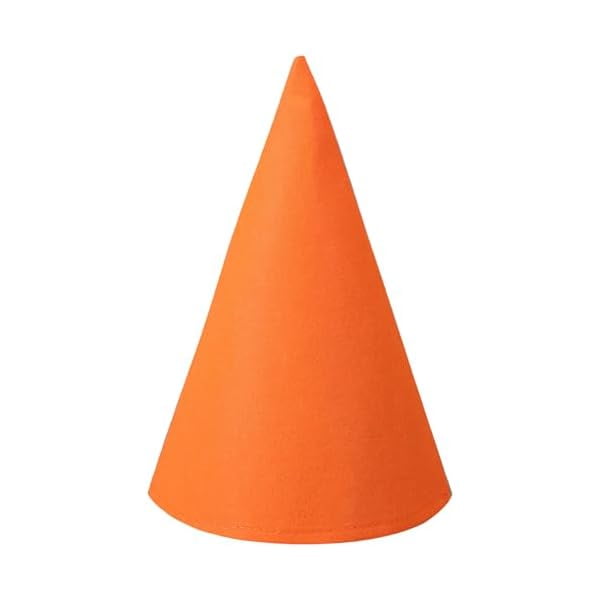 wonima02 Crayon Gnome Hats Felt Conical Dwarf Cap for Halloween Xmas Costume Cosplay Accessory Back to School