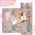 thumbnail image 4 of Pioneer Flower Floral Print Pattern Toddler Nap Mats for Kids Preschool,Sleeping Mat Bag or Kids,Toddler Sleeping Bag,Toddler Nap Mat or Daycare, 4 of 6