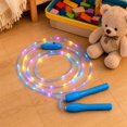 thumbnail image 4 of Light Up Jump Rope with 3-Speed Adjustable Settings, Sky Blue, for Student Exercise and Outdoor Play, 4 of 6