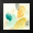 thumbnail image 2 of Vess, June Erica 12x12 Black Modern Framed Museum Art Print Titled - River Stones II, 2 of 5