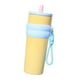thumbnail image 3 of Botella de agua deportiva con aislamiento, portátil, resistente al desgaste, a prueba de fugas, de acero inoxidable 316, para viajes, coche y oficina. amarillo, 3 of 8