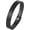 Push Button-Black 22cm, variant on Adjustable Handmade Leather Cuff Bracelet Steampunk Style Minimalist Leather Wristband