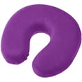 thumbnail image 3 of Bookishbunny Child Size or Small Adult Soft Memory Foam U Shape Travel Pillow Purple, 3 of 6