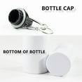 thumbnail image 6 of ✪ White Blank Sublimation Water Bottle with Carabiner Aluminum Leakproof Kettle, 6 of 15
