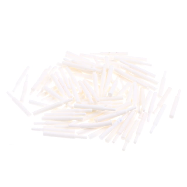 100 unids pin de cerámica para el laboratorio nido de plataforma de disparo suministros es Sunnimix Bandejas de disparar Pernos de zirconia