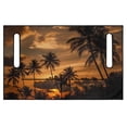 thumbnail image 2 of Uourmeti Sunset Coconut Palm Tree Silhouette Print Golf Cart Seat Universal, for Sports, Golf Cart Seat Covers, Compatible with Club Car 2 Passenger, 2 of 8
