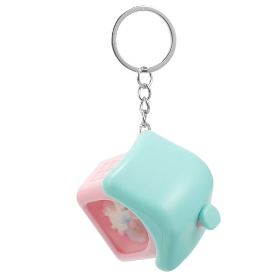 Zehuanyu House Keychain Unicorn Keychain Cute Keychain Decorative Keychain Small Keychain with Music and Light