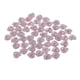 thumbnail image 1 of 50 botones planos de resina con forma de corazón de 12 mm con diamantes de imitación, doble perforación, color rosa. Rosa claro, 1 of 9