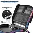 thumbnail image 4 of FORMRS Zipper Binder with Shoulder Strap 2-inch Ring 500 Sheet Capacity File Bag, Space Astronaut, 4 of 5