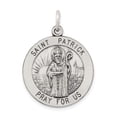 thumbnail image 4 of 925 Sterling Silver Antiqued Saint Patrick Medal, 4 of 5