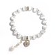 thumbnail image 2 of ZHAOCHENG Pulsera de piedra semipreciosa para mujer, pulsera de cristal Badu, pulsera de ópalo con cuentas de borla y cierre de corazón pequeño y fresco, joyería, 2 of 5