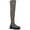 Dark Gray, variant on Nine West Womens Cellie Faux Suede Tall Over-The-Knee Boots