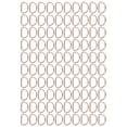 thumbnail image 3 of 100 Uds anillos en D duraderos usables fáciles de reemplazar convenientes y prácticos hebillas de bolsa compactas para collaresOro 2x15x10mm, 3 of 5