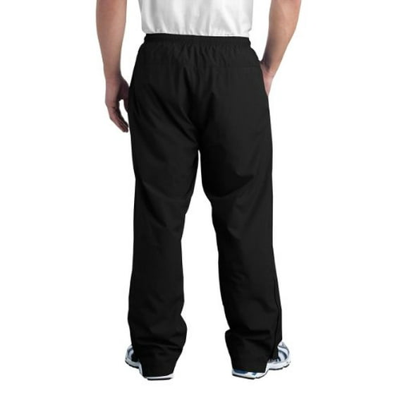 SportTek Men's Elastic Drawcord Lightweight Wind Pant