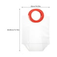 thumbnail image 2 of CTIRCHIU large utility tote bag Grocery Bag Red PVC Easy to Use 1Pack, 2 of 6