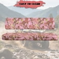thumbnail image 4 of HUIACONG Pink Camo Hunt UTV Seat Covers Waterproof Comfortable UTV Seat Covers Protector Non-Slip Soft Fit for Kawasaki Mule 3000 3010 3020, 4 of 7