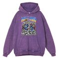 thumbnail image 5 of Sudadera con capucha para hombre, estilo retro, desgastada, con diseño de jugador de baloncesto Mile High, de algodón 100 % y cálida, de gran tamaño, estilo hip hop, 5 of 5