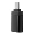 thumbnail image 3 of Adaptador USB3.0 hembra a tipo C Sincero Carga de datos Cabezal elástico OTG negro, 3 of 9