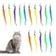 thumbnail image 1 of Juguete de gusano para gato, juguete de burla para gato, varita de gato, varita de peluche, reemplaza el accesorio de varita de gato, caña de pescar para gato, juguete de peluche, 1 of 5