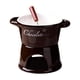 thumbnail image 4 of Olla para fondue de chocolate Olla para fondue de queso Electrodomésticos de cocina Batería de cocina Calentador de mantequilla Marrón, 4 of 9