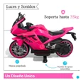 thumbnail image 2 of The Baby Shop Motocicleta Eléctrica Montable Rosa Deportiva Niña Tek-728, 2 of 4