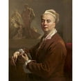thumbnail image 3 of Nicolas de Largillière 20x24 Black Modern Framed Museum Art Print Titled - Self-Portrait (1707), 3 of 5