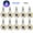 Blue, variant on 10Pcs Mini Fishing Lure Light LED Deep Drop Underwater Eye Shape Fishing Squid Fishing Bait Luminous Lure for Attracting Fish