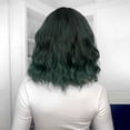 thumbnail image 5 of Qliuoazw Orangeshort Curly Women's Bangs Temperature Silk Hair Whole Wig Headband Wig, 5 of 9