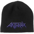 thumbnail image 1 of Anthrax - Gorro Beanie Logotipo para Adultos Unisex (Negro), 1 of 2