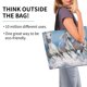 thumbnail image 2 of Disketp Horses Running Through The Water Bolsa Tote Estampada para Mujer, Bolso de Hombro y de Mano para Compras y Viajes, 2 of 8
