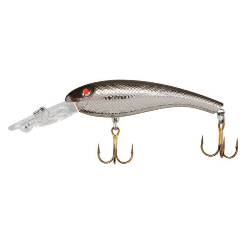 Cotton Cordell Wally Diver Fishing Lure Hard bait Chrome Black 3 1/8 in 1/2 oz - Walmart.com ...