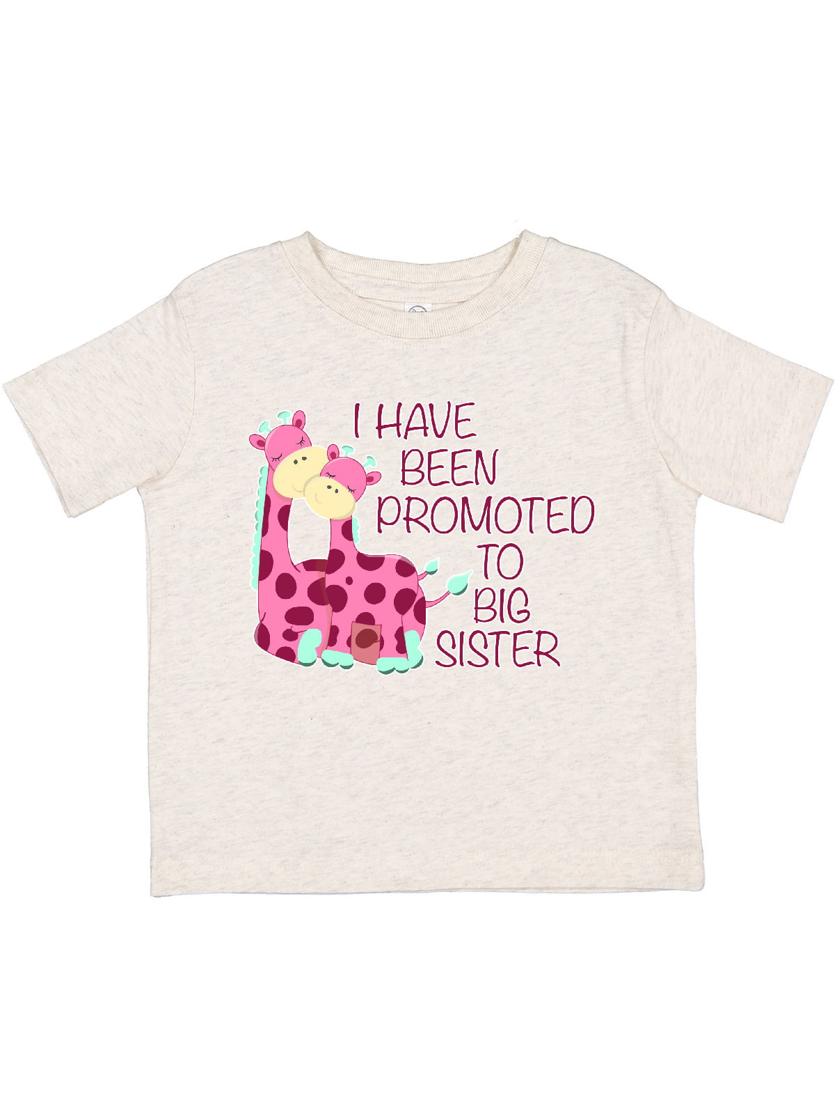 LYSMuch Toddler Baby Girls T-Shirt Promoted to Big Sister Letters Print Short Sleeve Blouse 