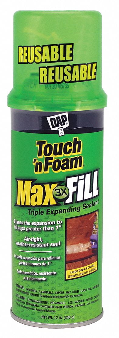 DAP Foam Sealant, 12 oz,Tan 7565000043