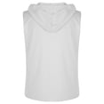 thumbnail image 5 of uikmnh Men T Shirts Male Summer Solid Color Sleeveless Loose Fitness Sports Hooded Vest Top Size:L, 5 of 6
