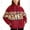 Red, variant on QSAWXQZ Women's Christmas Sherpa Fleece Jacket Graphic Long Sleeve Stand Collar Zip Up Cardigan Coat with Pockets Red L