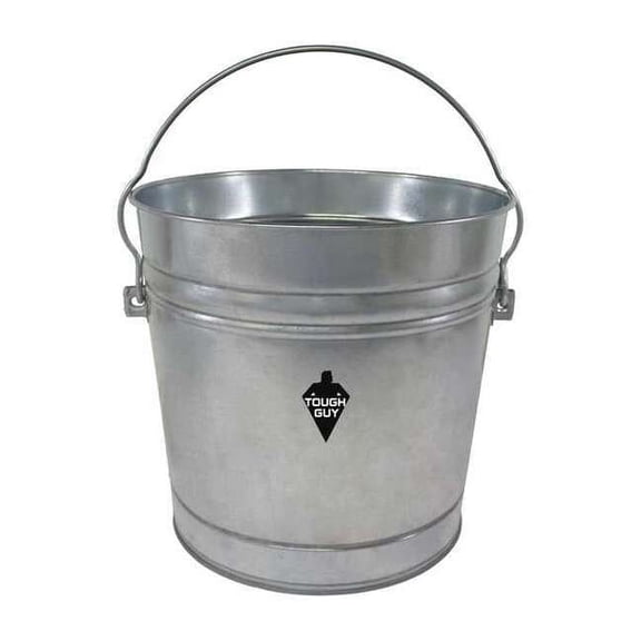 Manufacturer Varies Bucket,6 gal,Silver 2PYW4